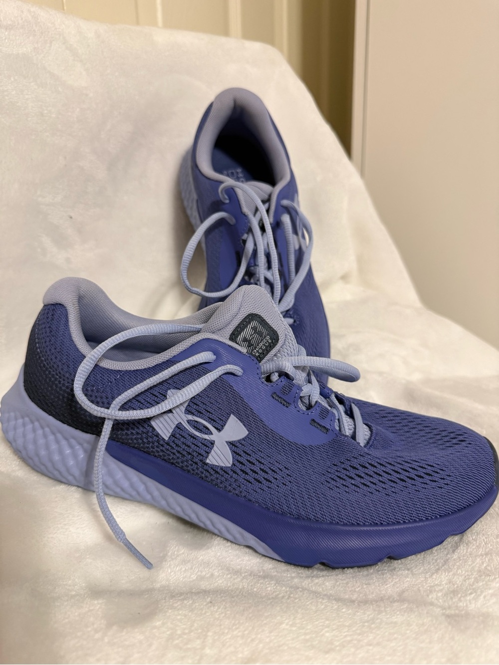 Under Armour Ladies Running Shoes — Lavender Blue